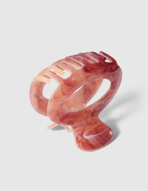 Bulky Haarklem Donkerrood SHOEBY ACCESSOIRES