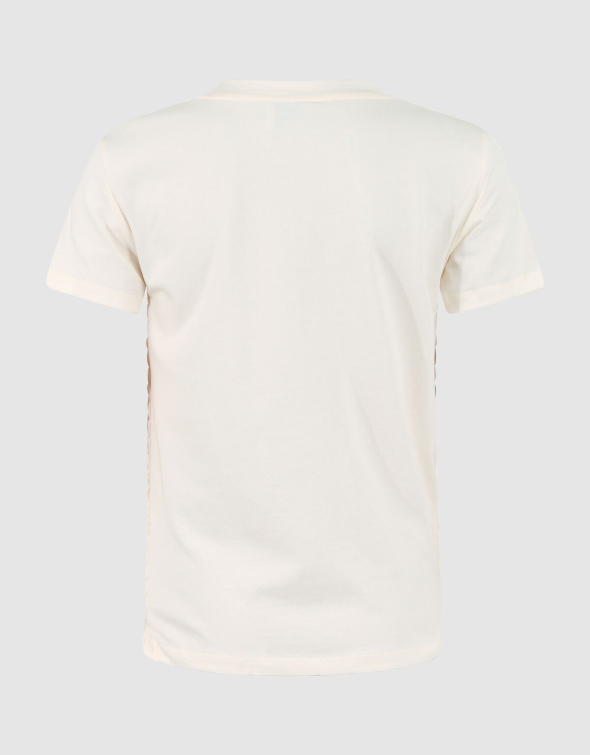 Structuur T-shirt Gebroken Wit SHOEBY GIRLS