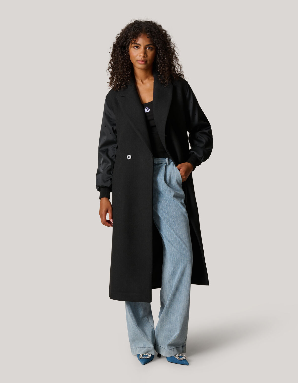 Combi Bomber Jas Zwart SHOEBY WOMEN