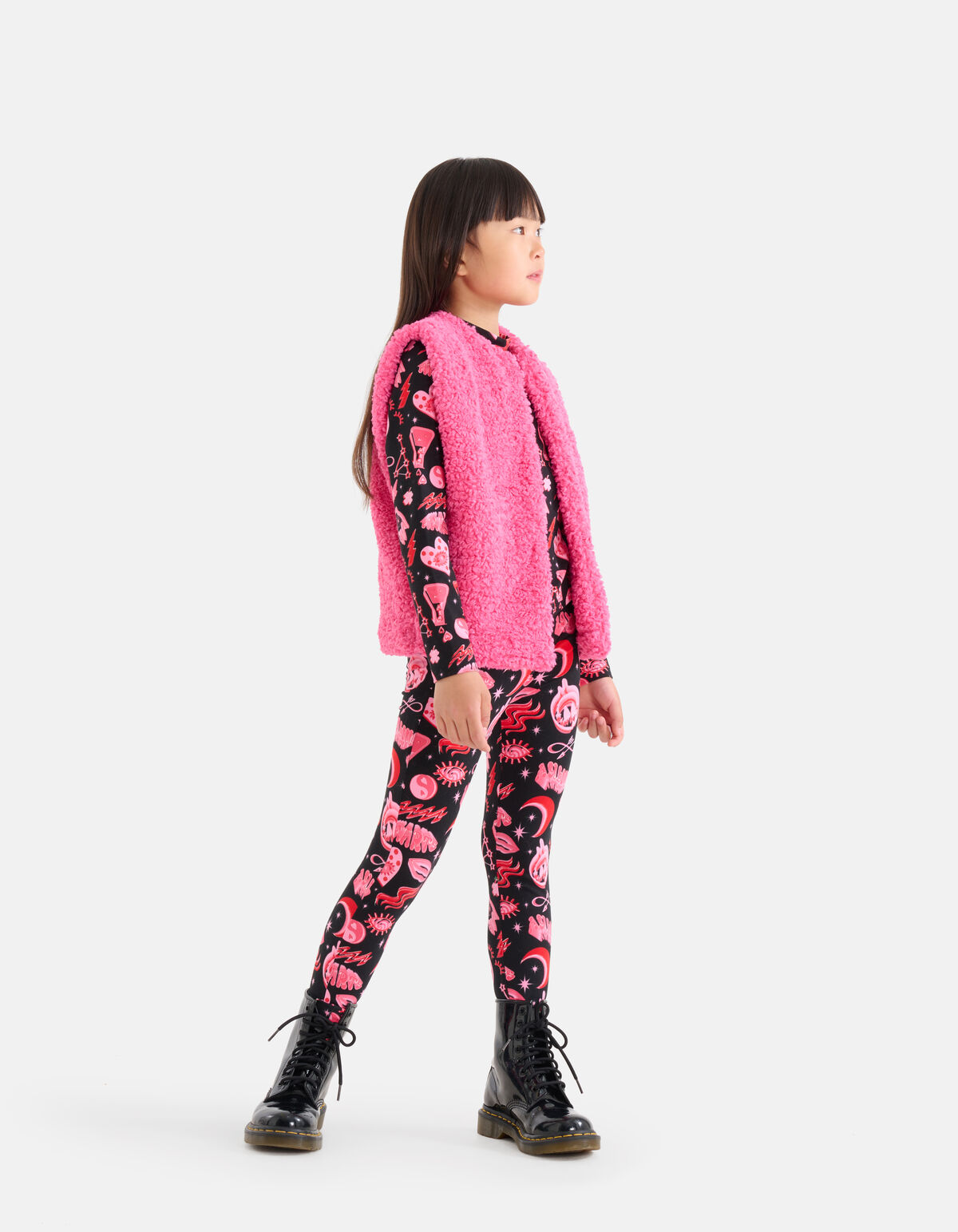 Printed Top Roze SHOEBY GIRLS