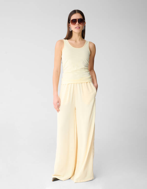 Basic Tanktop Lichtgeel SHOEBY WOMEN