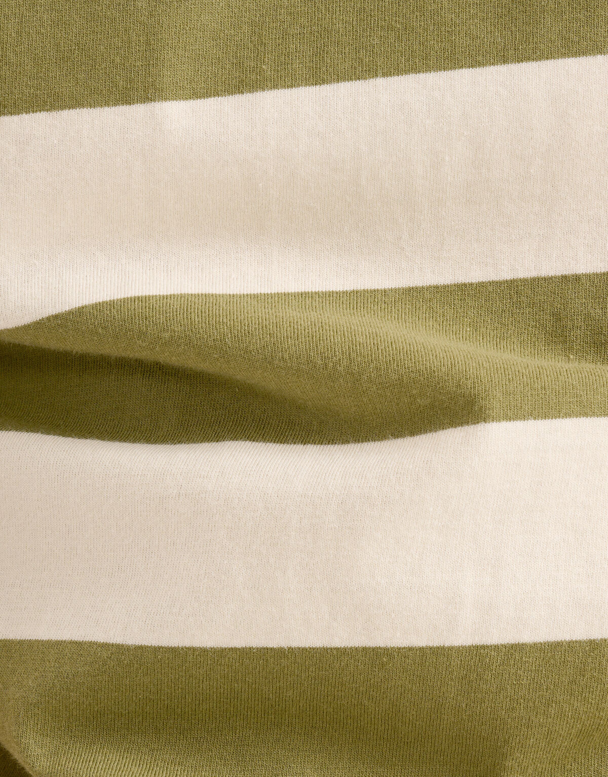 Gestreept T-shirt Groen SHOEBY MEN