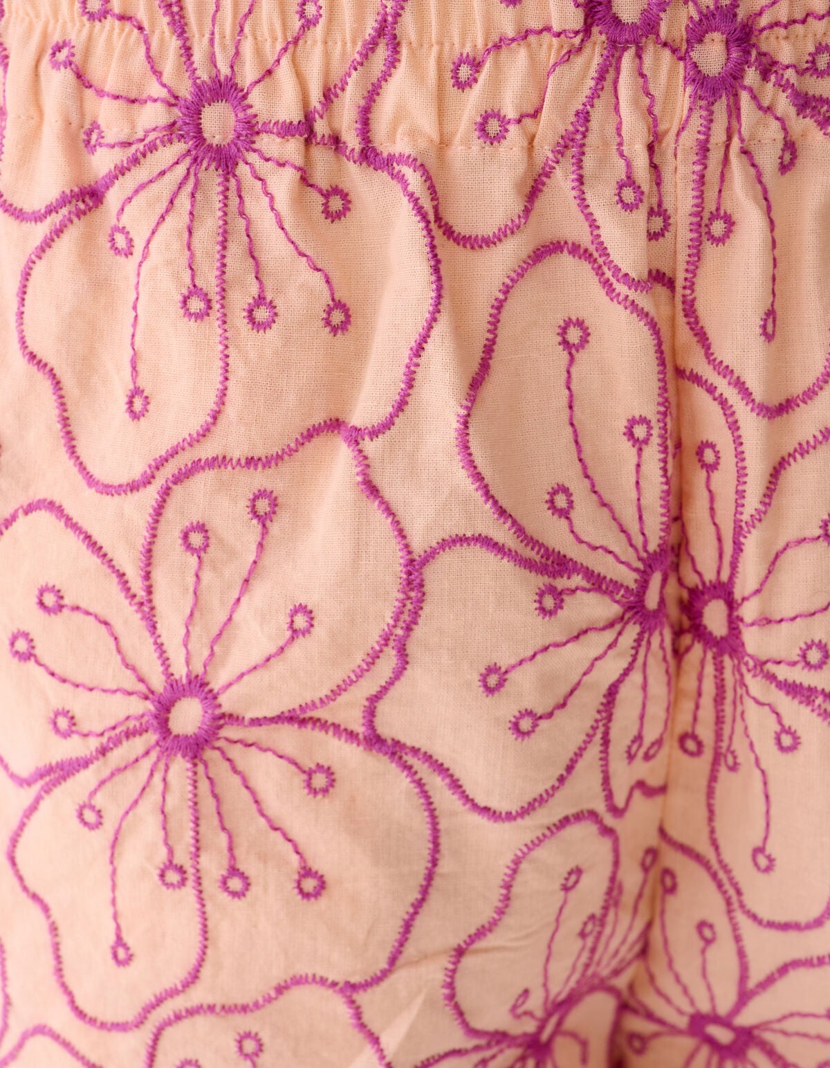 Flower Embroidery Short Lichtoranje SHOEBY GIRLS