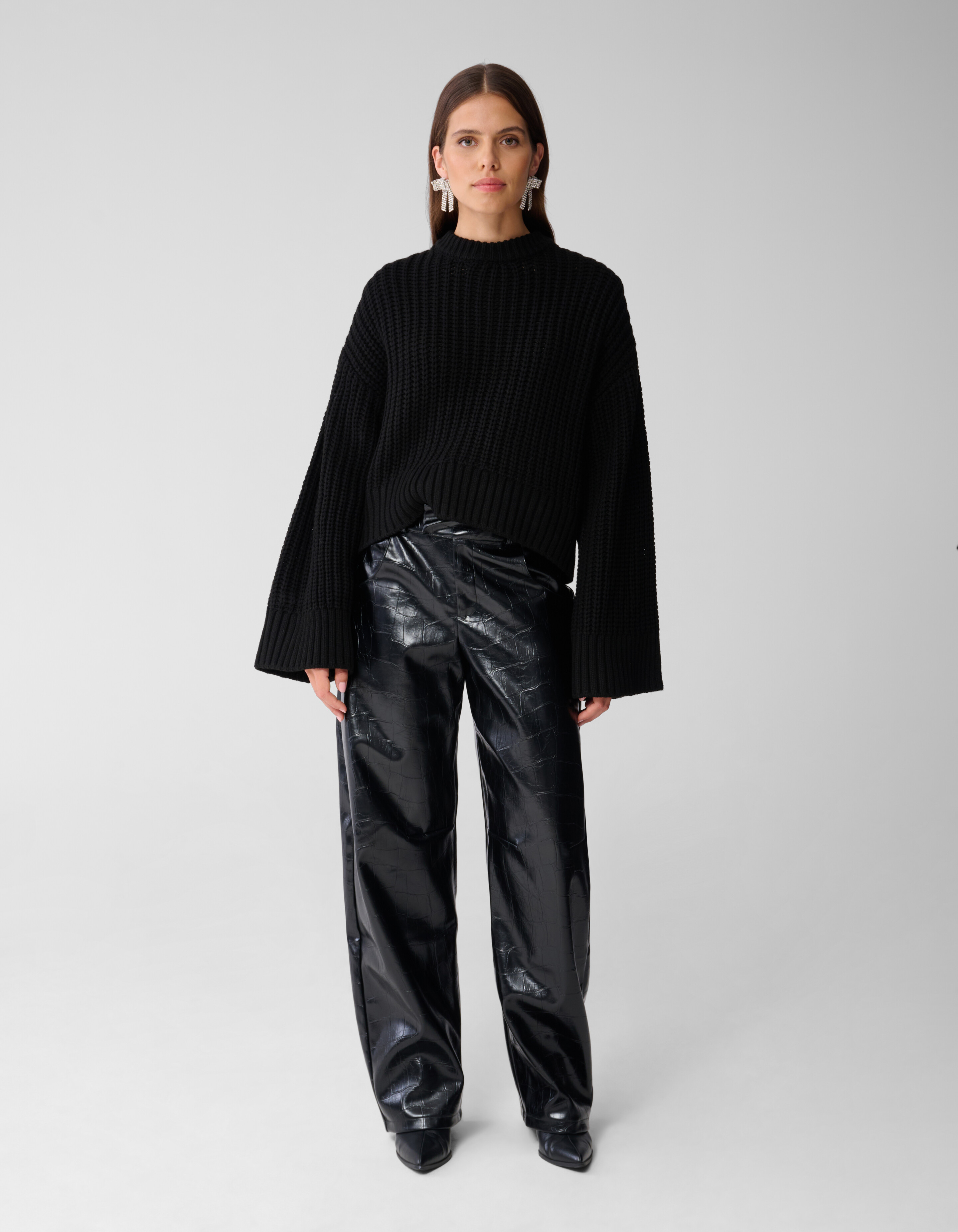 Gebreide Trui Zwart SHOEBY WOMEN