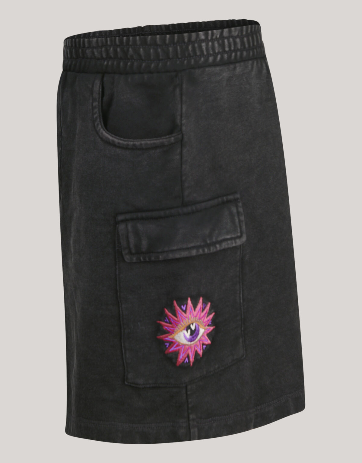 Washed Denim Rok Donkergrijs SHOEBY GIRLS