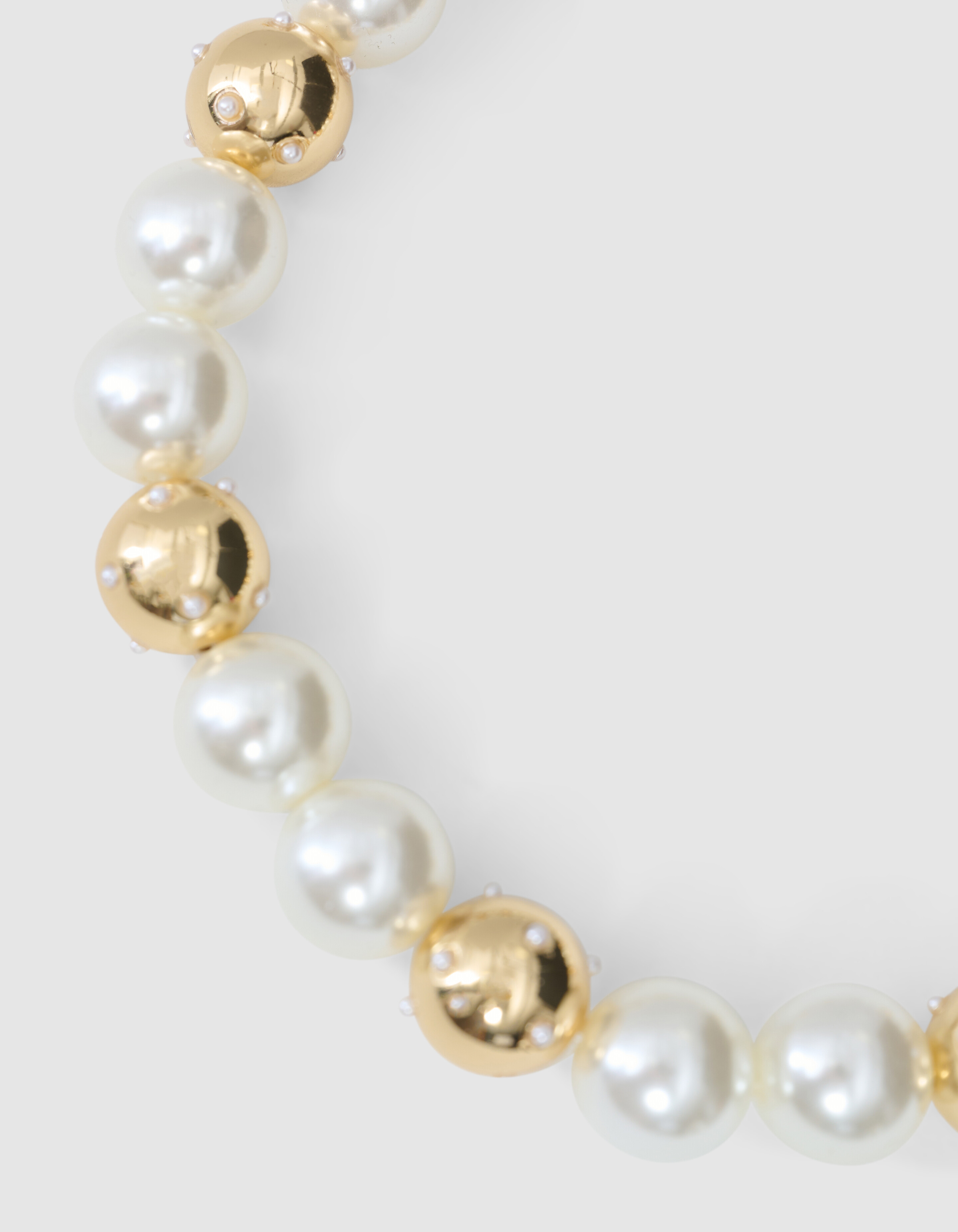 Mix Parel Ketting Goud SHOEBY ACCESSOIRES