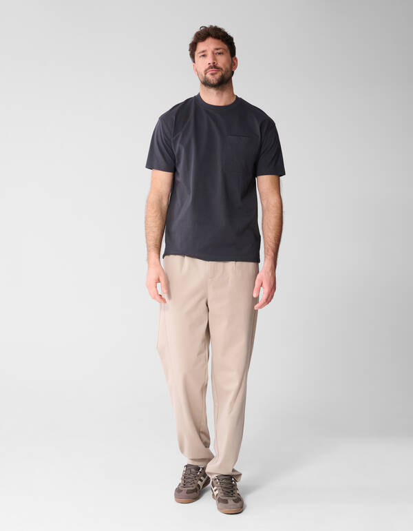 Pocket T-shirt Zwart SHOEBY MEN