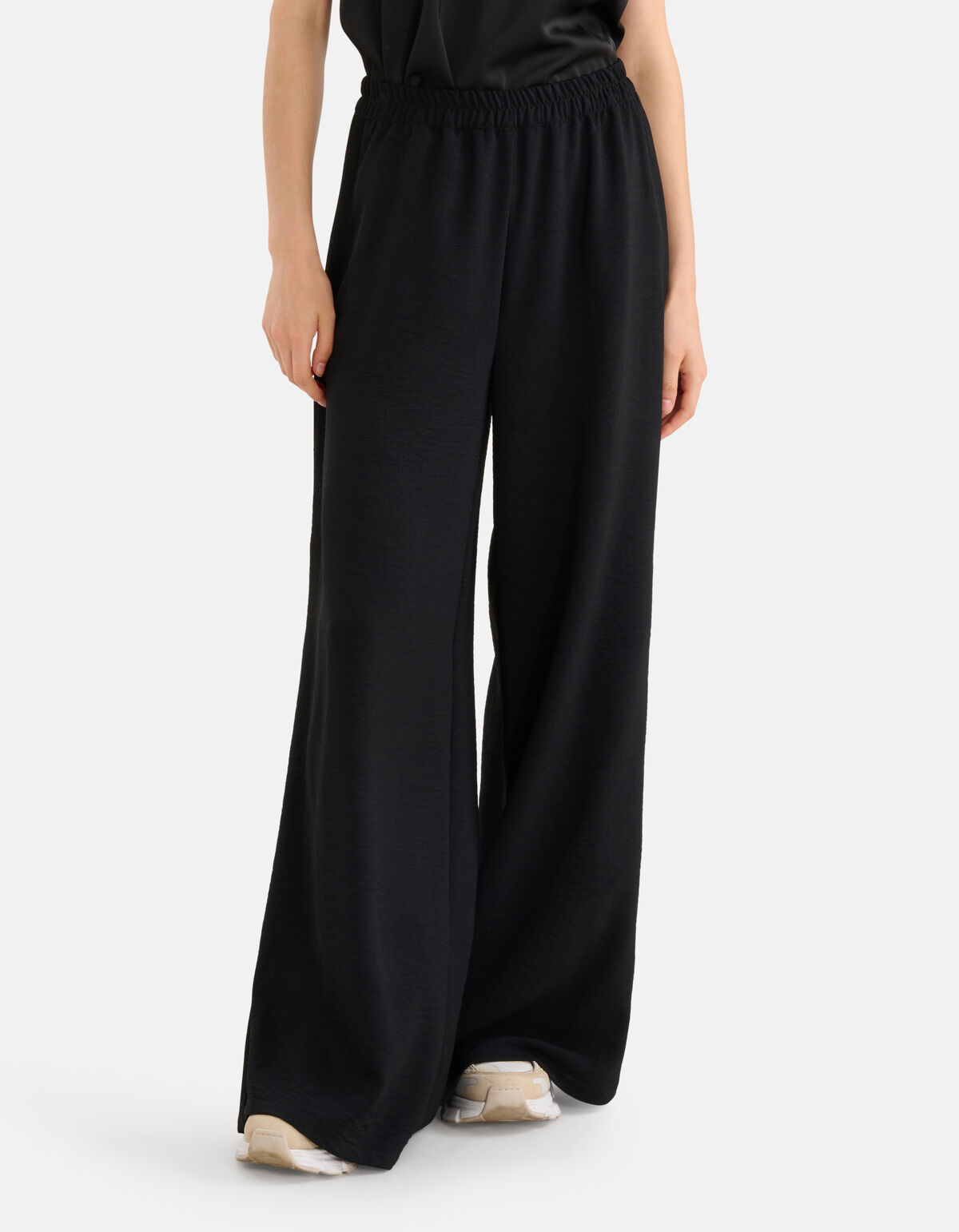 Loose Fit Broek Zwart SHOEBY WOMEN