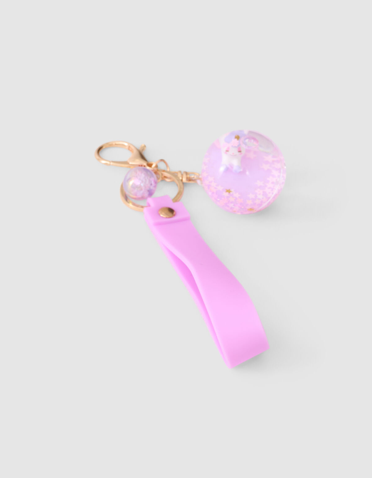 Unicorn Bal Sleutelhanger Paars SHOEBY ACCESSOIRES