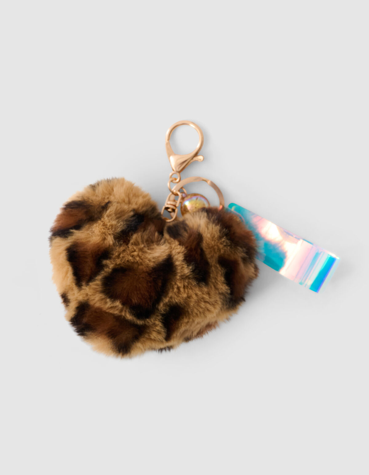 Fur Leopard Sleutelhanger Bruin SHOEBY ACCESSOIRES