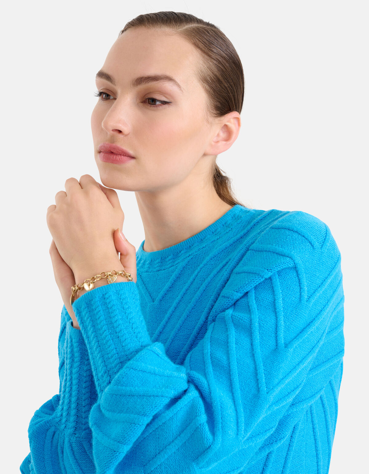 Multi Heart Armband Goud SHOEBY ACCESSOIRES