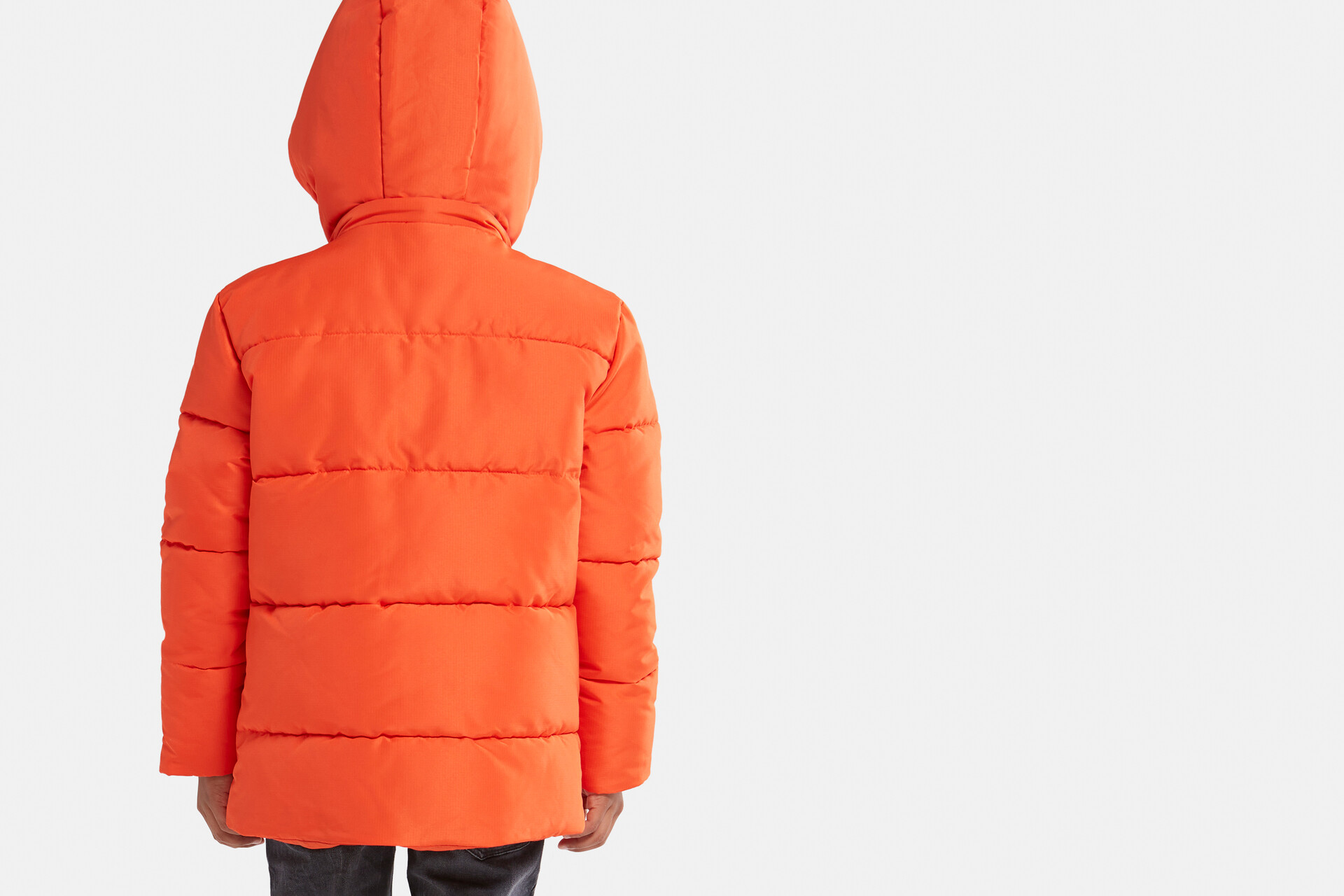 Uni Puffer Jas Oranje SHOEBY BOYS