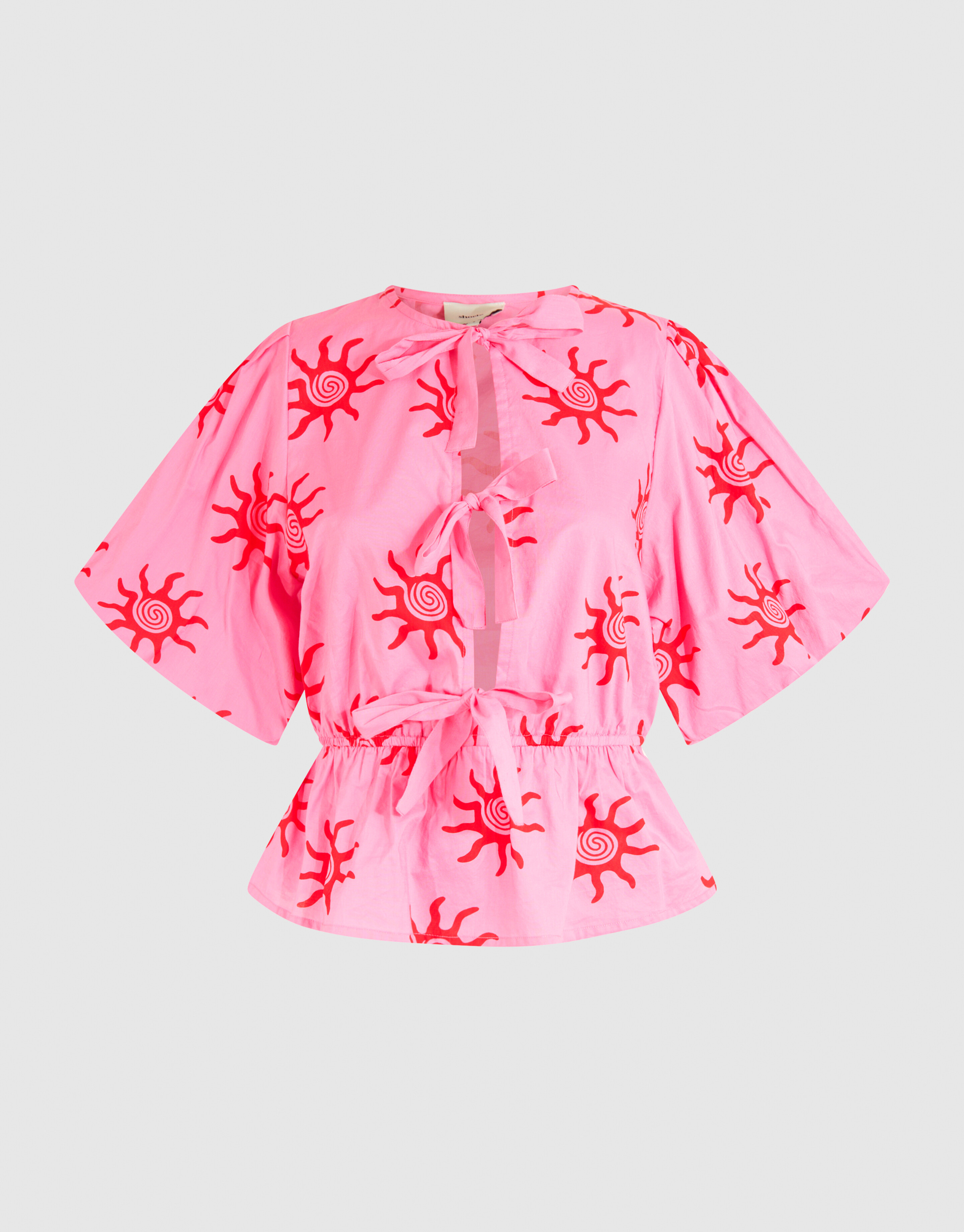 Printed Strik Top Roze SHOEBY WOMEN