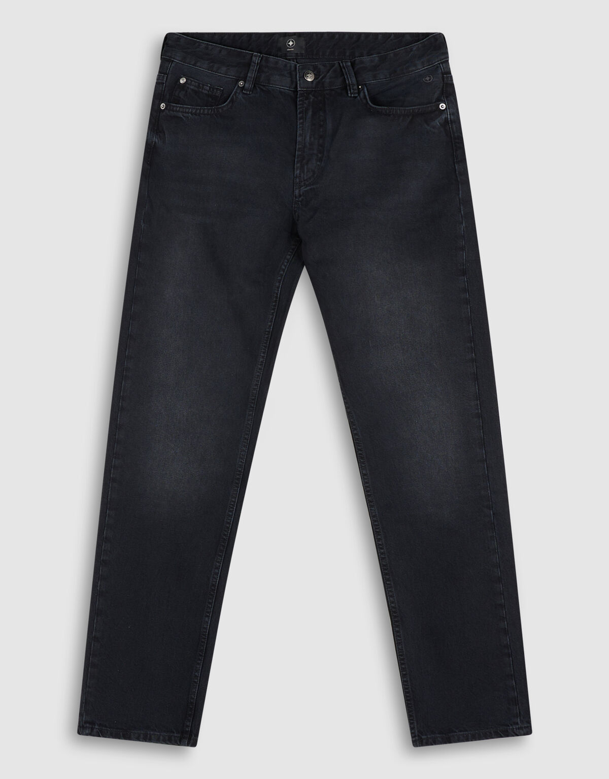 Modern Straight Fit Jeans Zwart L34 SHOEBY MEN