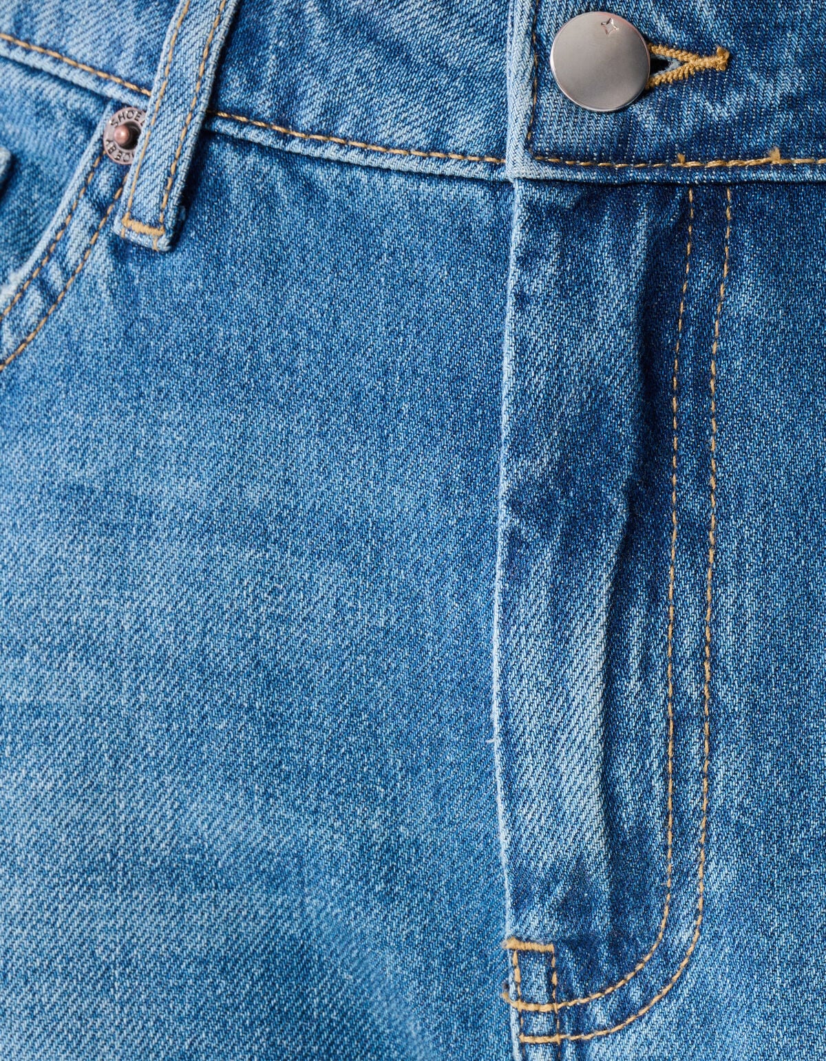 Barrel Fit Jeans Donkerblauw SHOEBY WOMEN