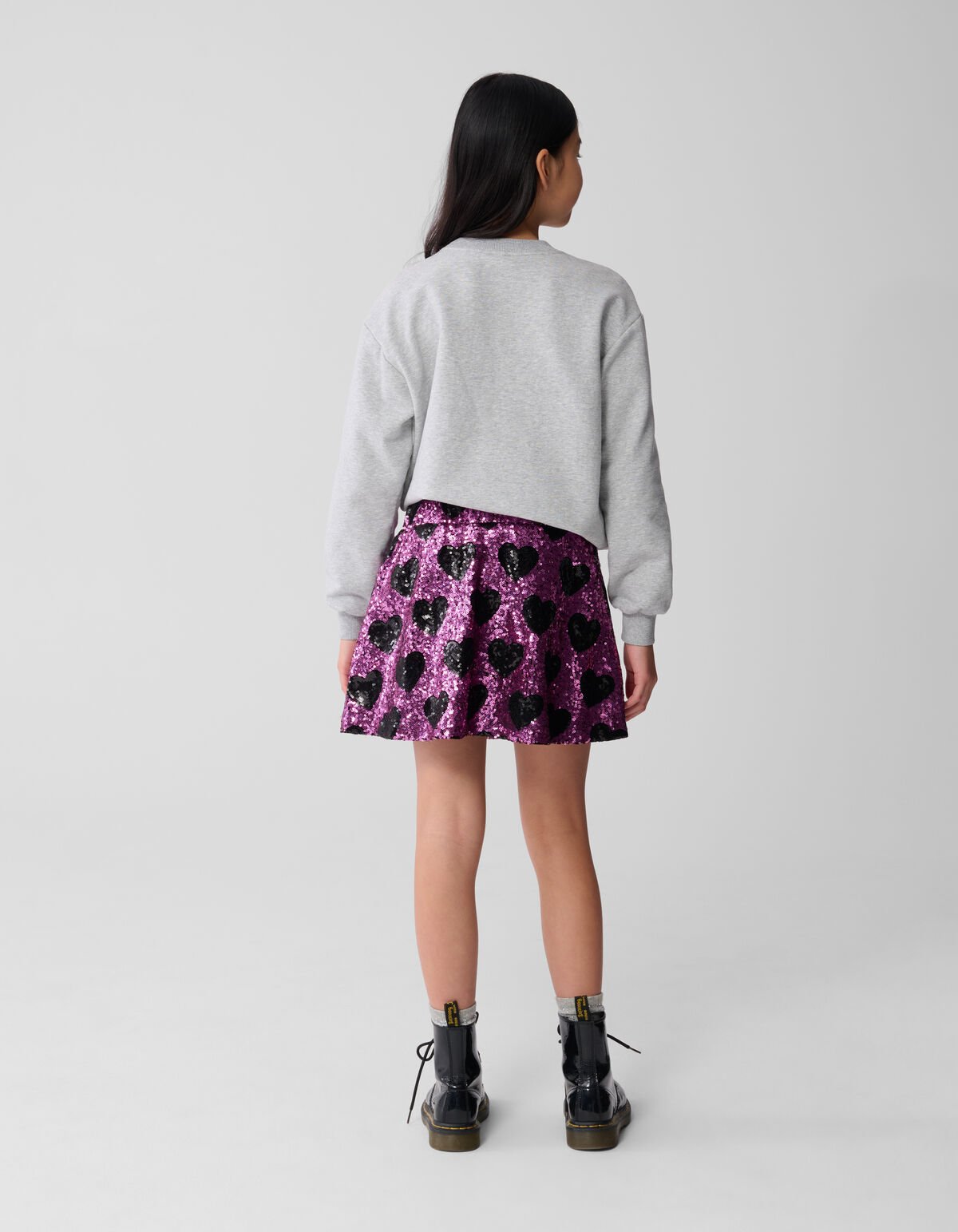 Sequin Mini Rok Roze SHOEBY GIRLS