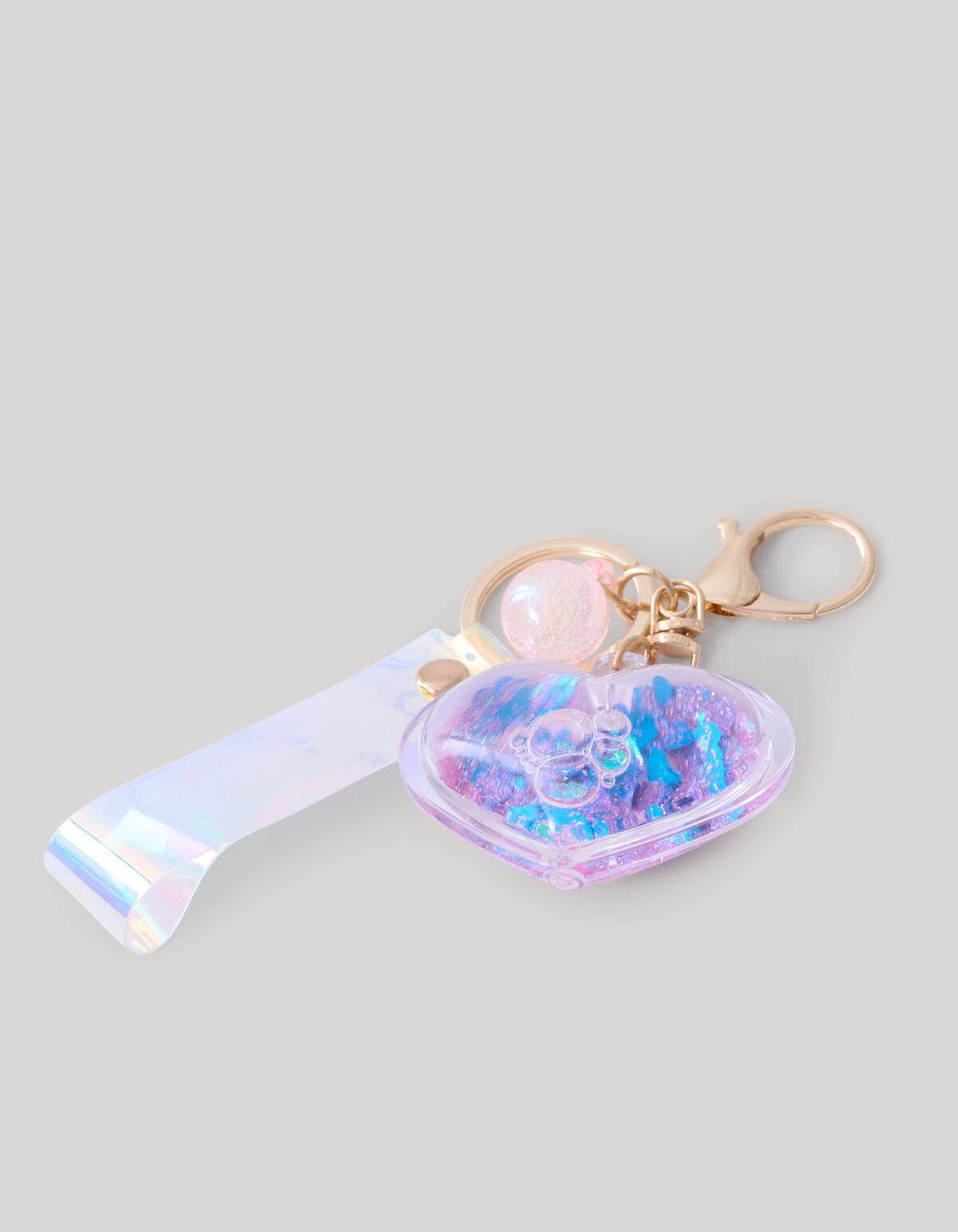 Hart Sleutelhanger Blauw SHOEBY ACCESSOIRES