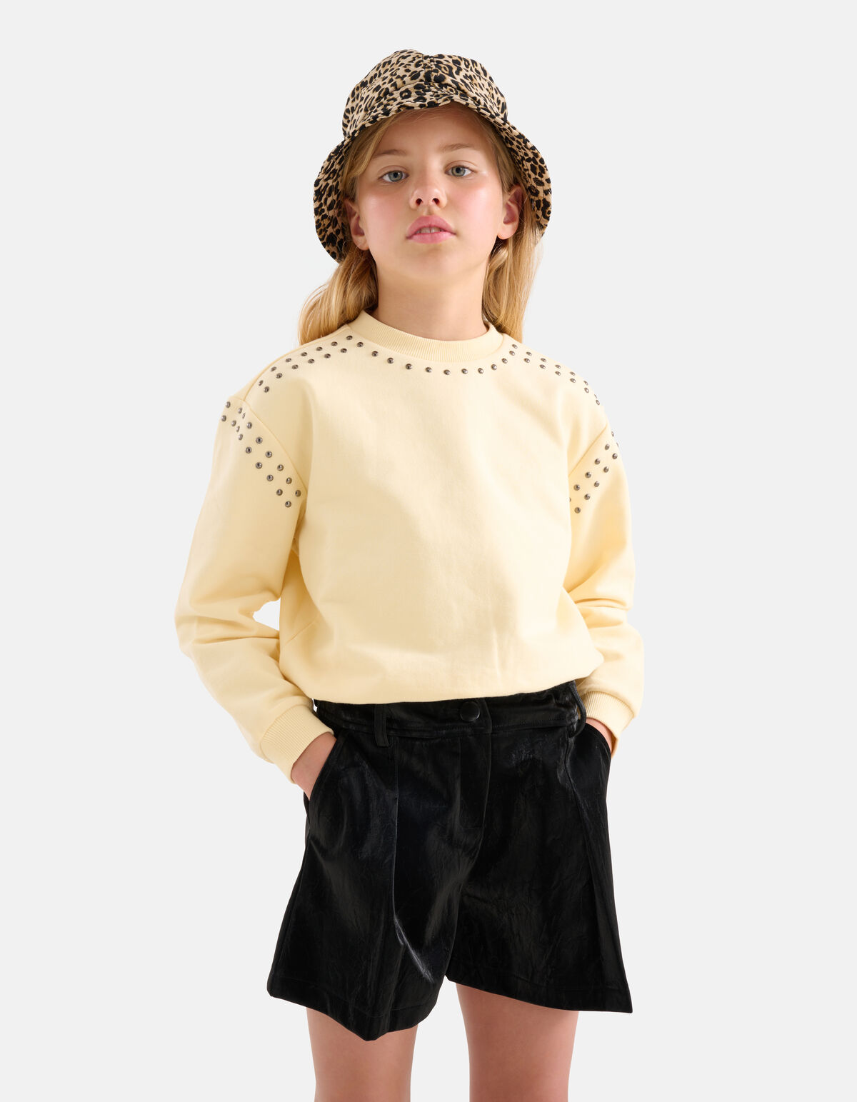 Coated Short Zwart SHOEBY GIRLS