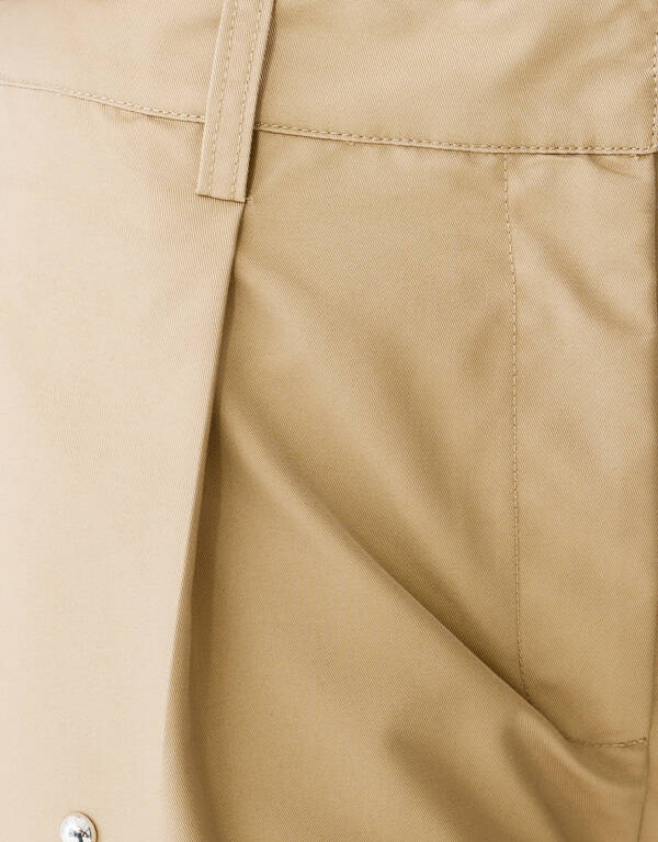 Studs Balloon Fit Broek Zand SHOEBY WOMEN