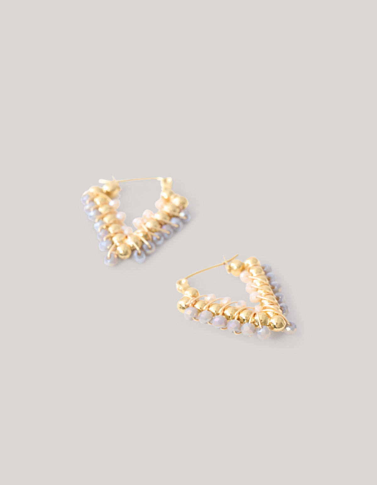 Pointy Beaded Oorbellen Goud SHOEBY ACCESSOIRES