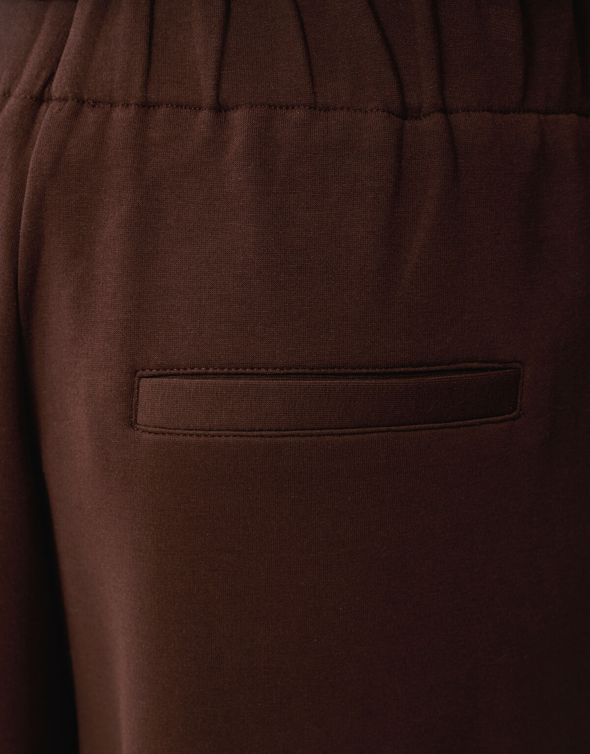 Clean Jogger Broek Donkerbruin SHOEBY WOMEN