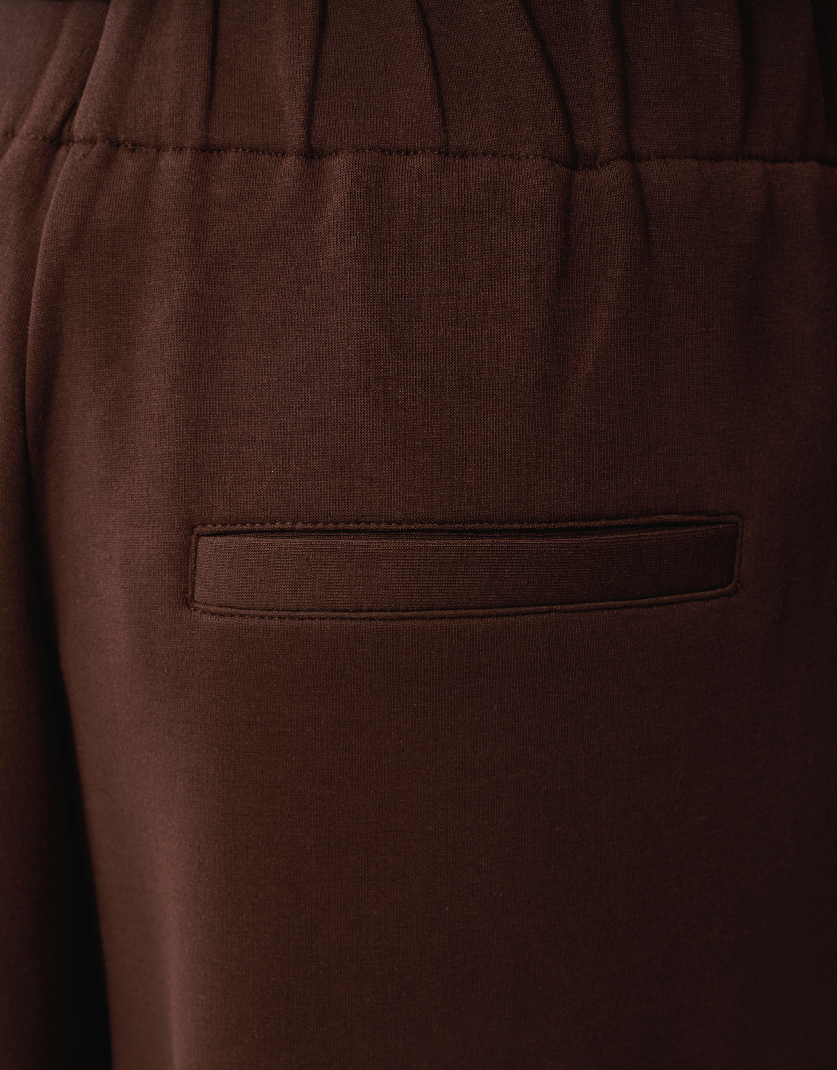 Clean Jogger Broek Donkerbruin SHOEBY WOMEN