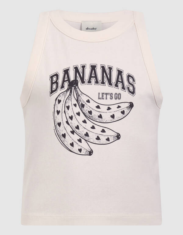 Bananas Top Gebroken Wit SHOEBY GIRLS
