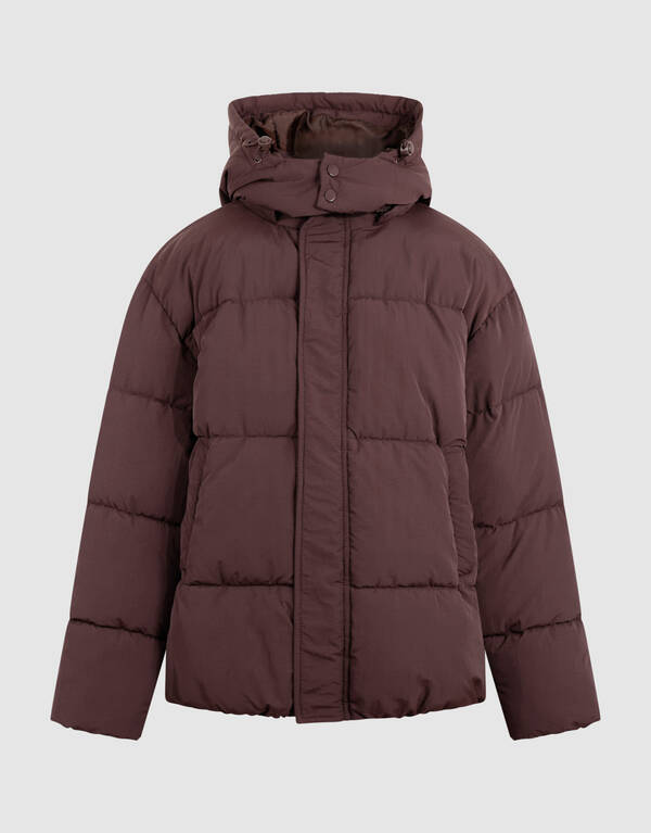 Big Puffer Jas Donkerbruin SHOEBY BOYS