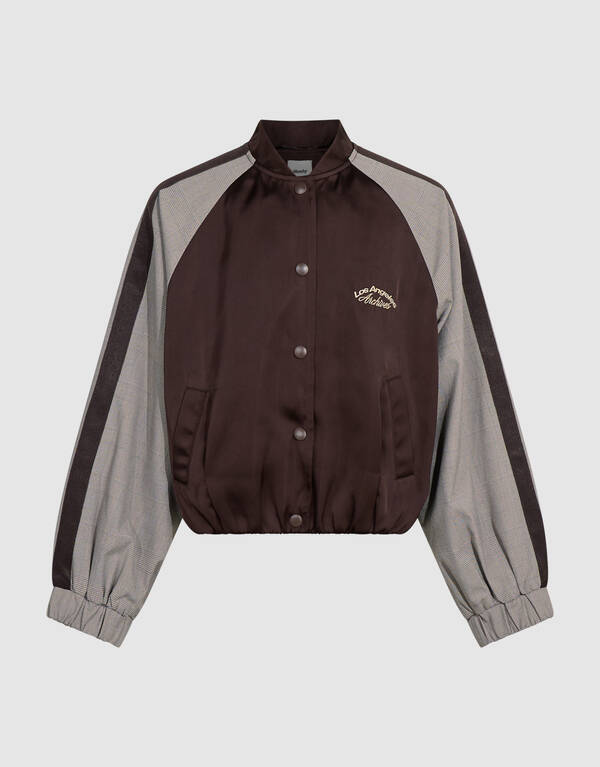 Ruiten Bomber Donkerbruin SHOEBY GIRLS