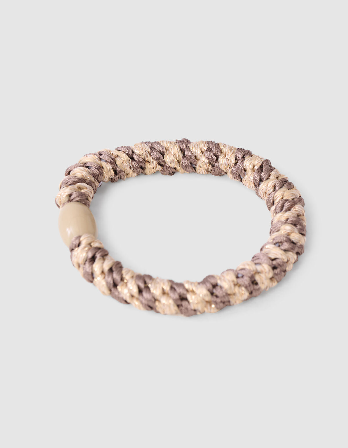 Lurex Haarelastiek Bruin SHOEBY ACCESSOIRES