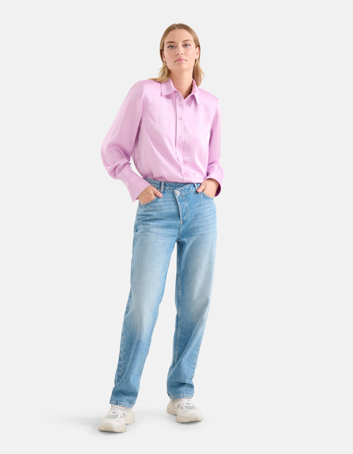 Tapered Fit Jeans Mediumstone L30 SHOEBY WOMEN