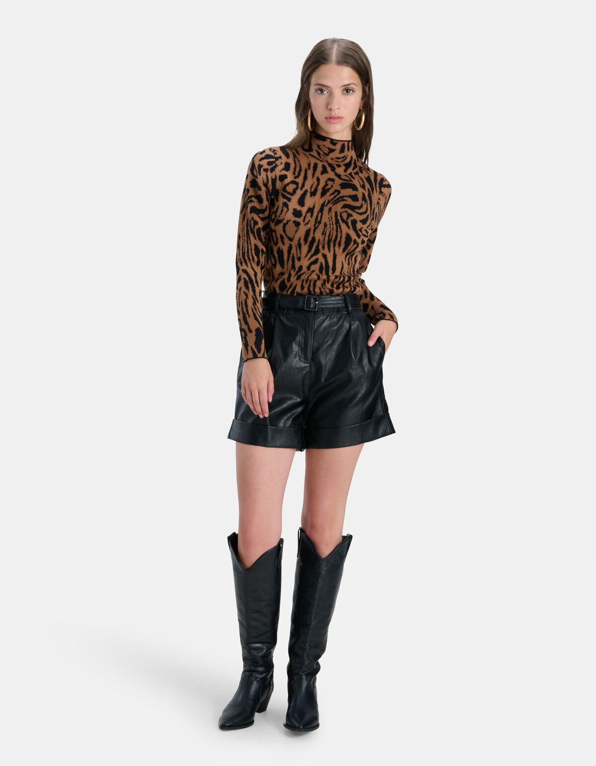 Leopard Coltrui Bruin SHOEBY WOMEN