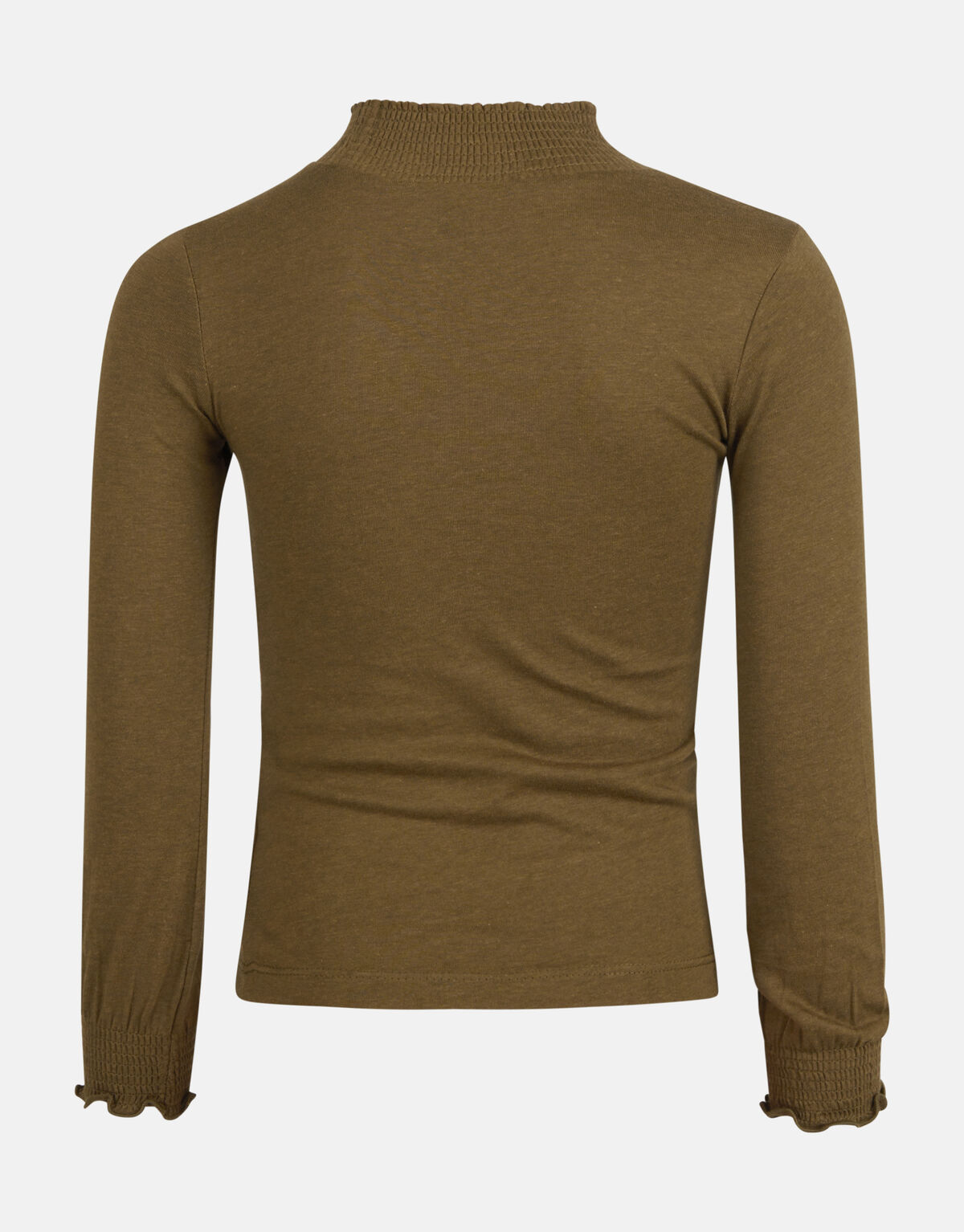 Katoenen Top Donkergroen SHOEBY GIRLS