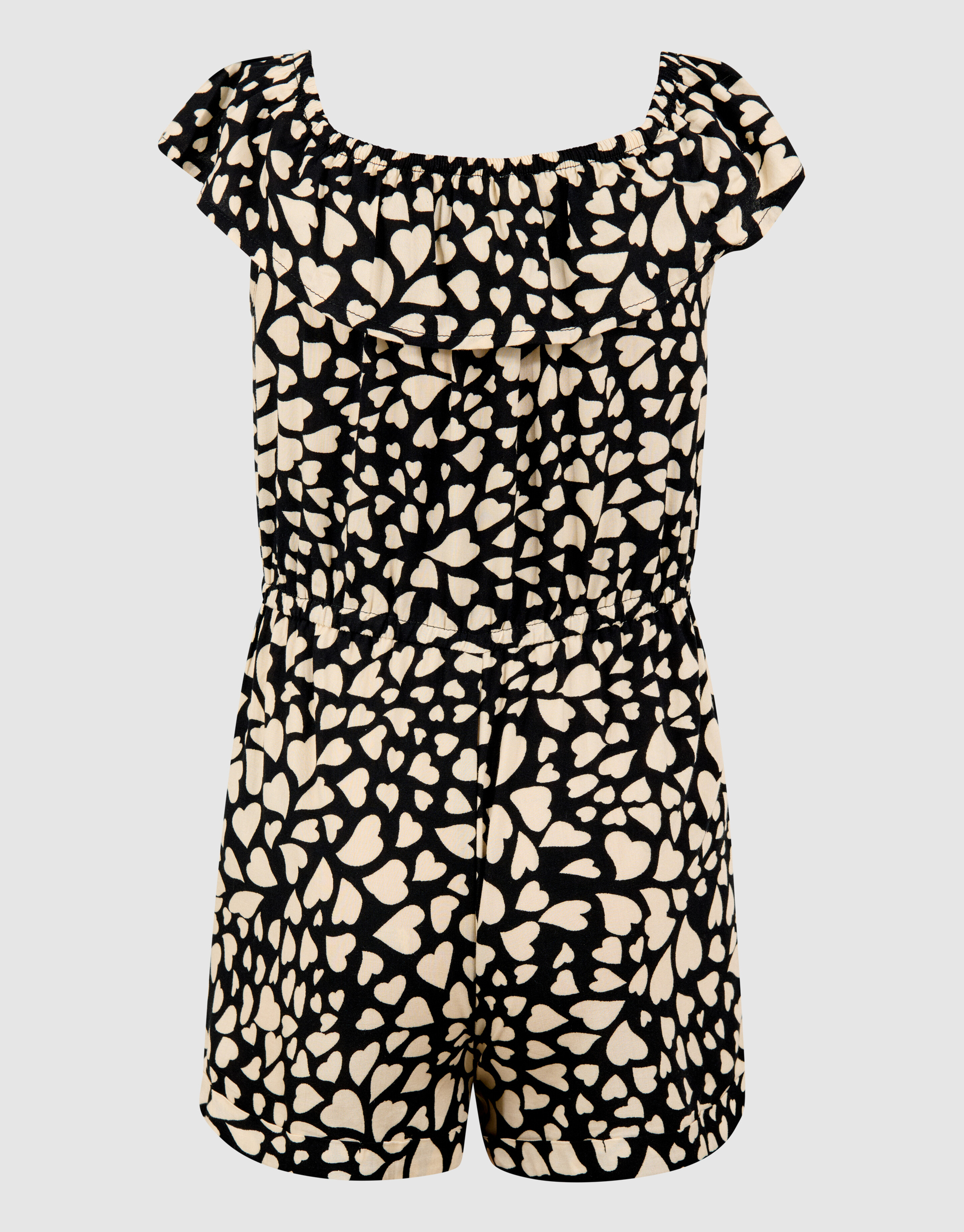 Heart Jumpsuit Zwart SHOEBY GIRLS