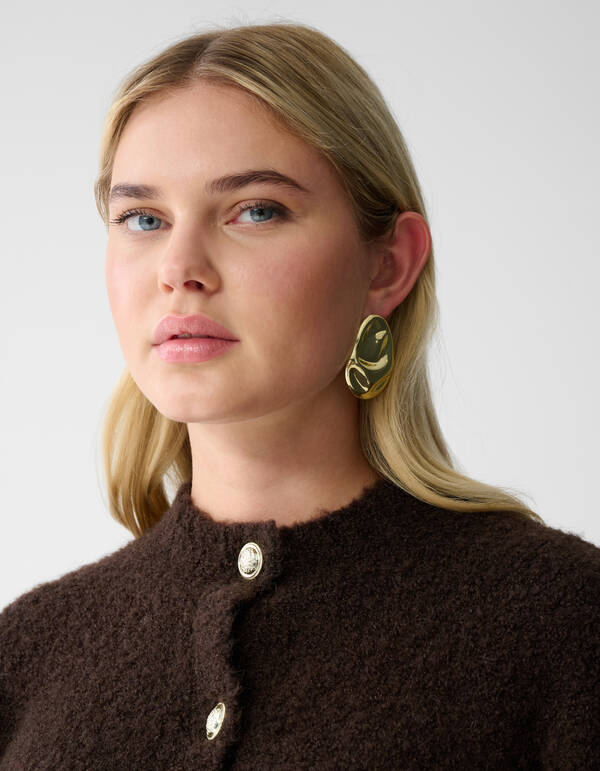 Oval Oorbellen Goud SHOEBY ACCESSOIRES