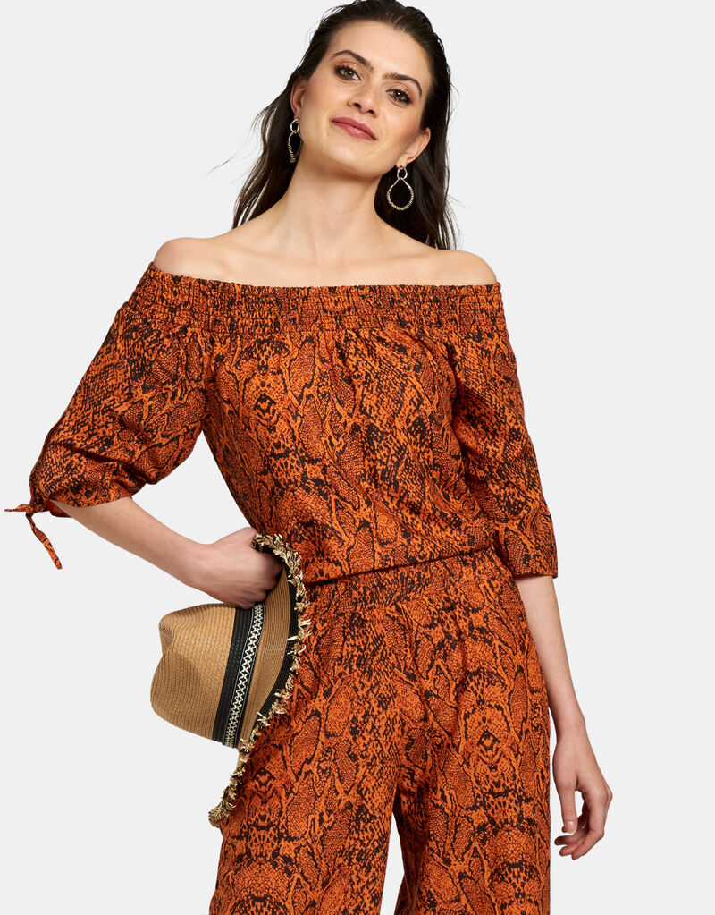 Katja Print Blouse