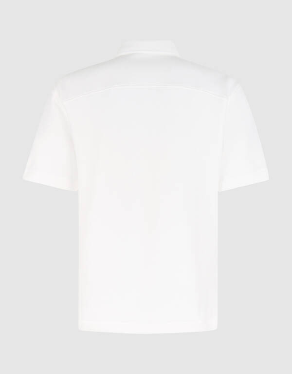 Pique Overshirt Gebroken Wit SHOEBY MEN