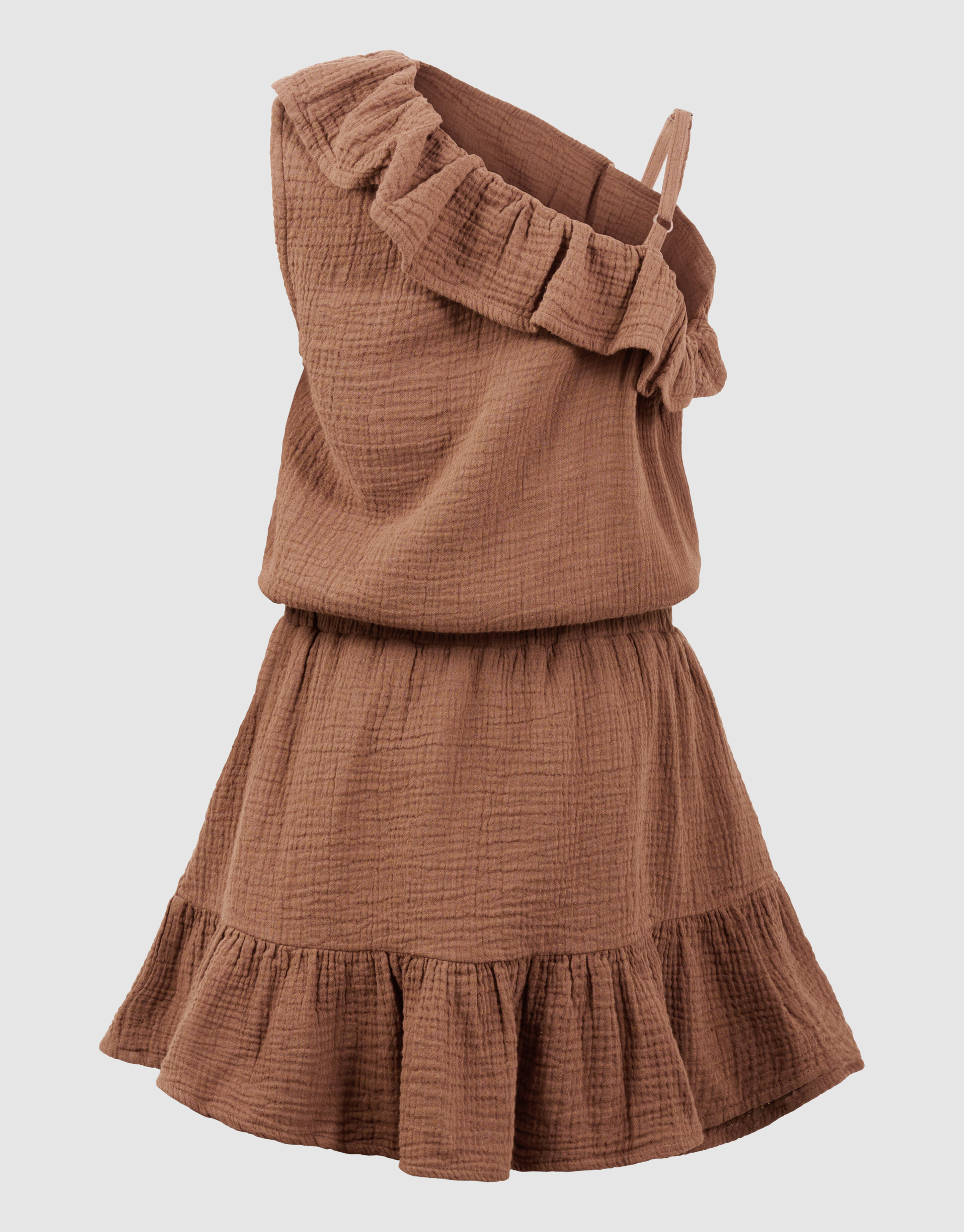 Structuur Playsuit Bruin SHOEBY GIRLS