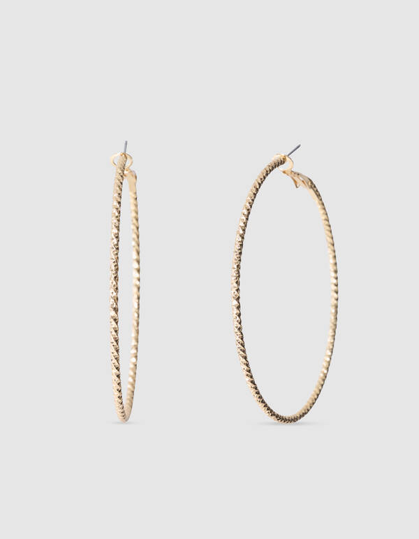 Basis Hoop Oorbellen Goud SHOEBY ACCESSOIRES