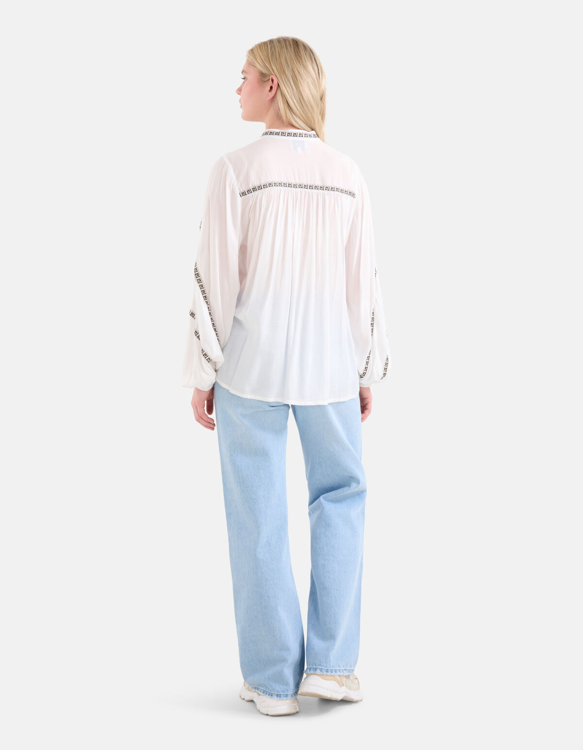 Tape Blouse Gebroken Wit SHOEBY WOMEN