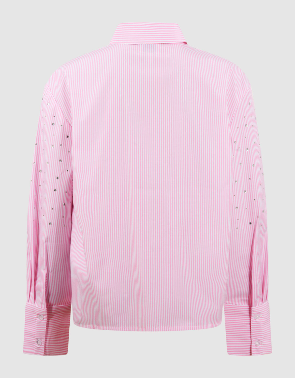 Pinstripe Strass Blouse Lichtroze SHOEBY GIRLS