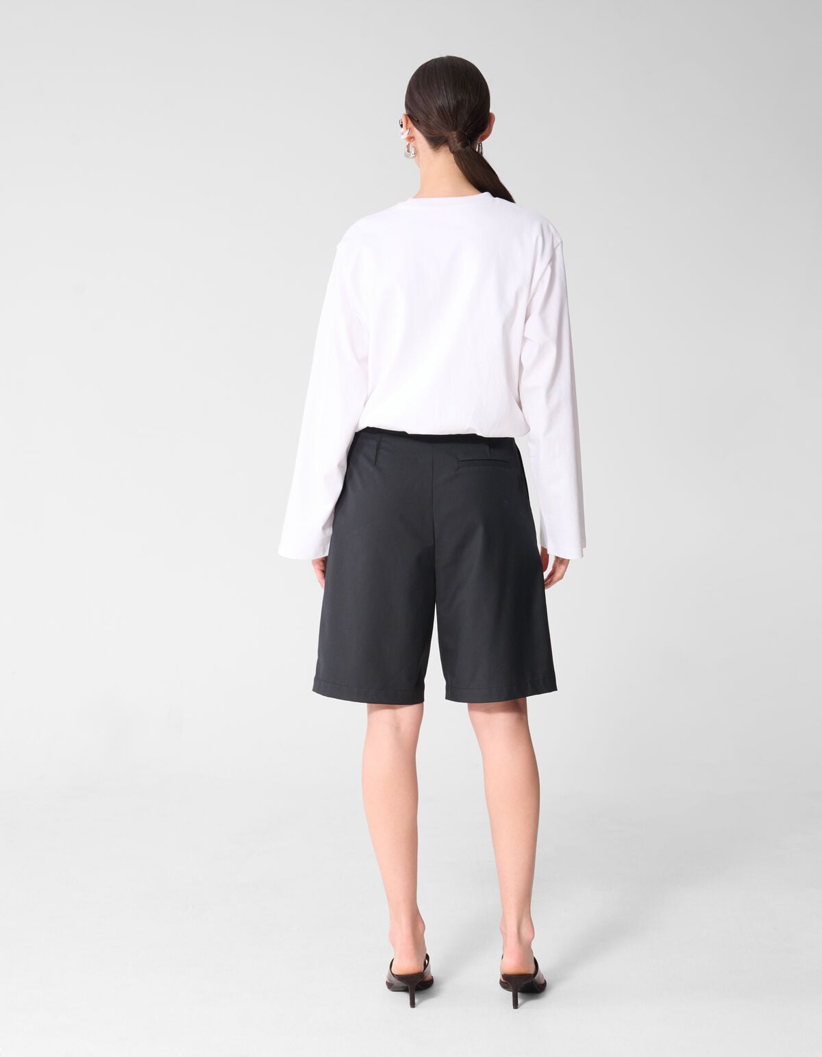 Balloon Longsleeve T-shirt Wit SHOEBY WOMEN