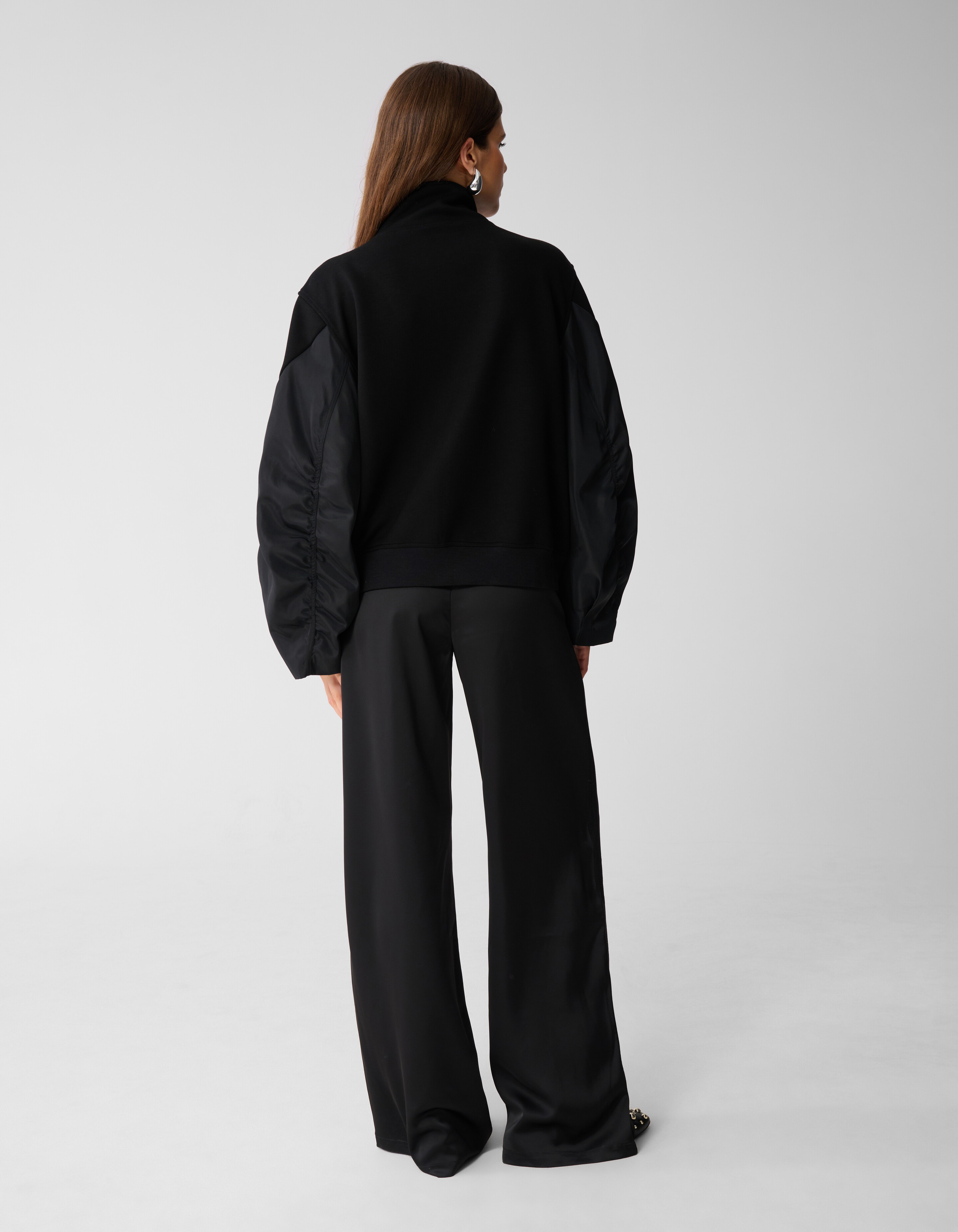 Bomber Sleeve Vest Zwart By Mieke SHOEBY WOMEN