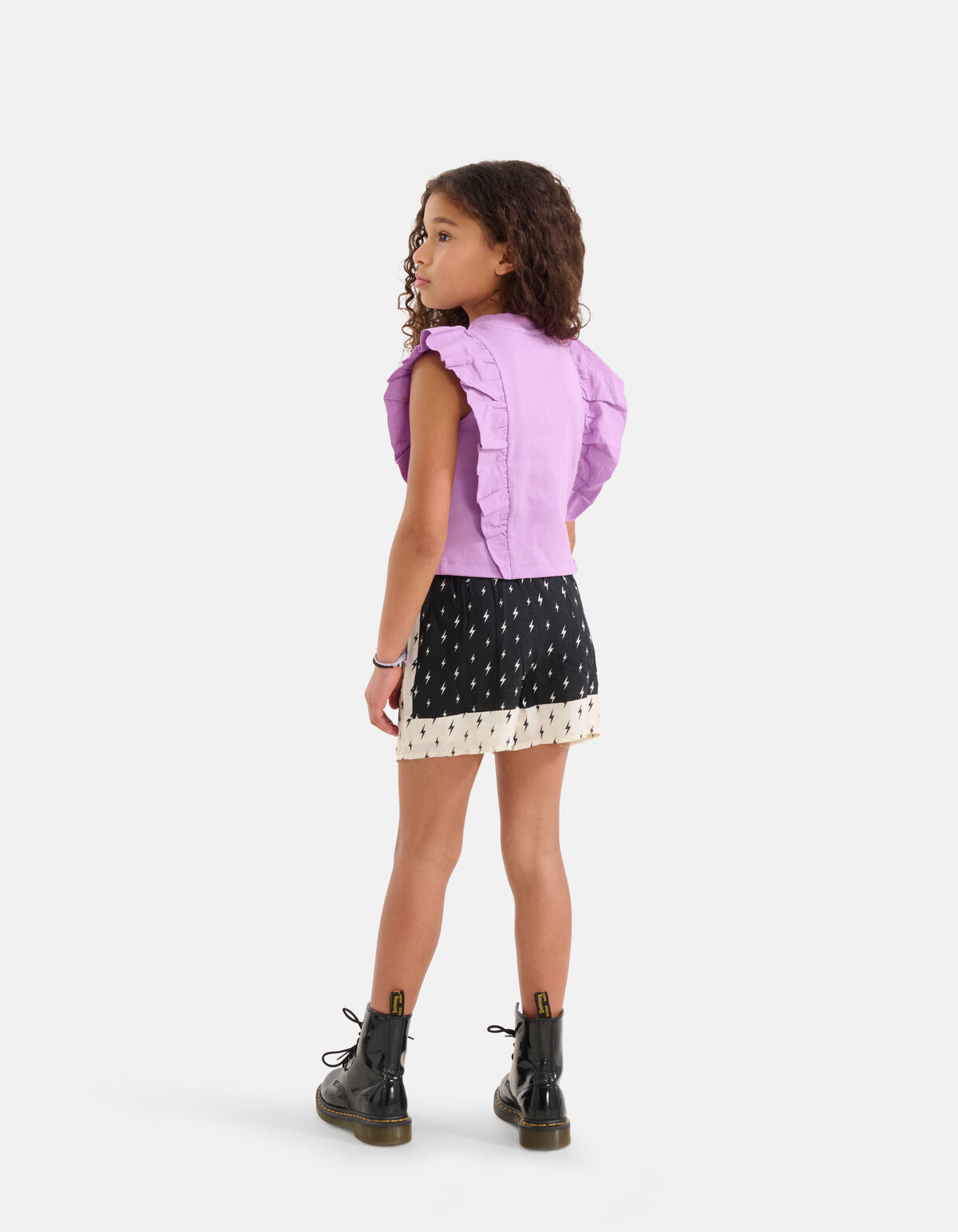 Ruffle Top Lichtpaars SHOEBY GIRLS