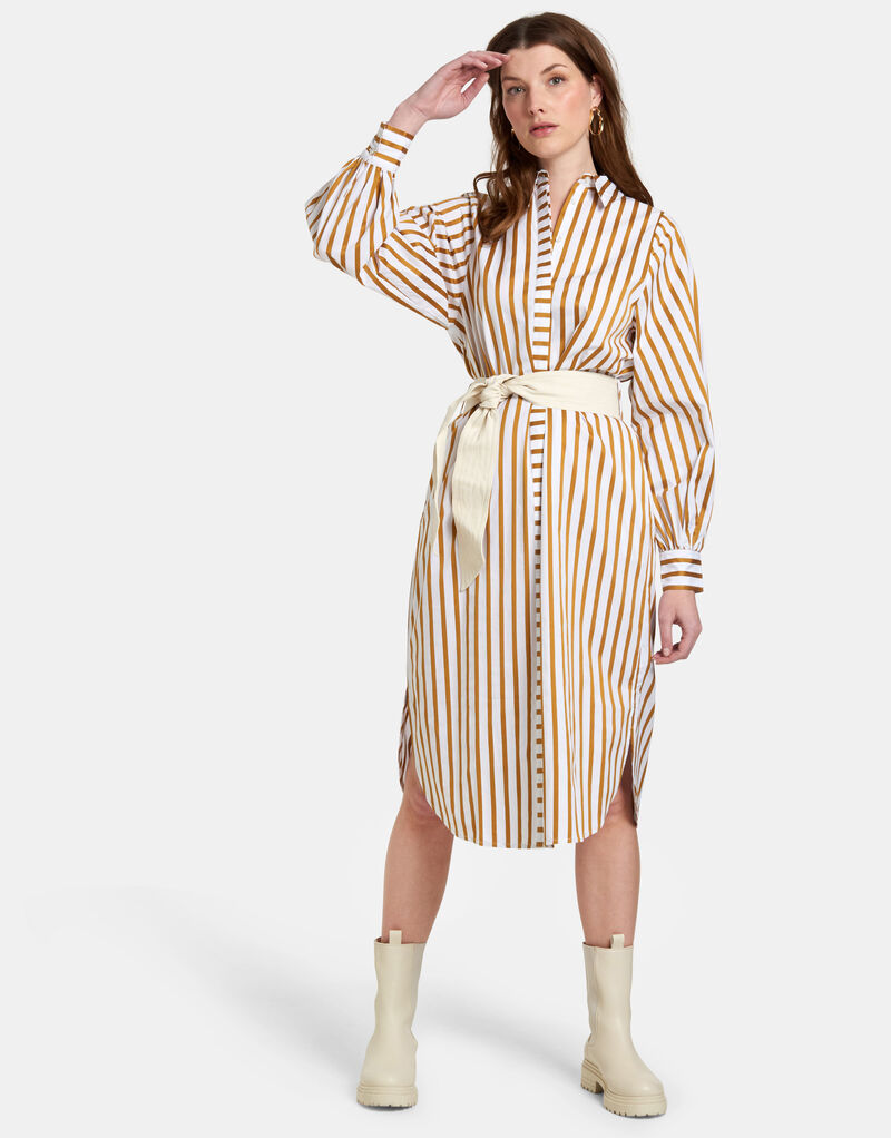 Poplin Blouse Jurk