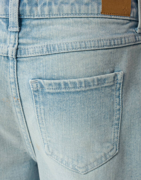 Barrel Fit Jeans Bleached SHOEBY GIRLS