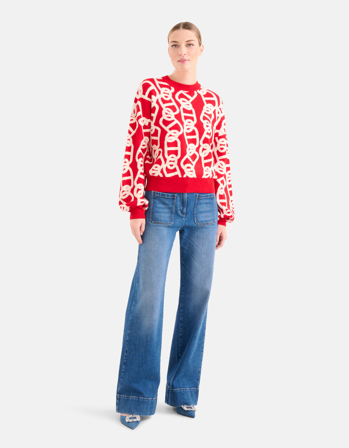 Chain Trui Rood By Mieke SHOEBY WOMEN