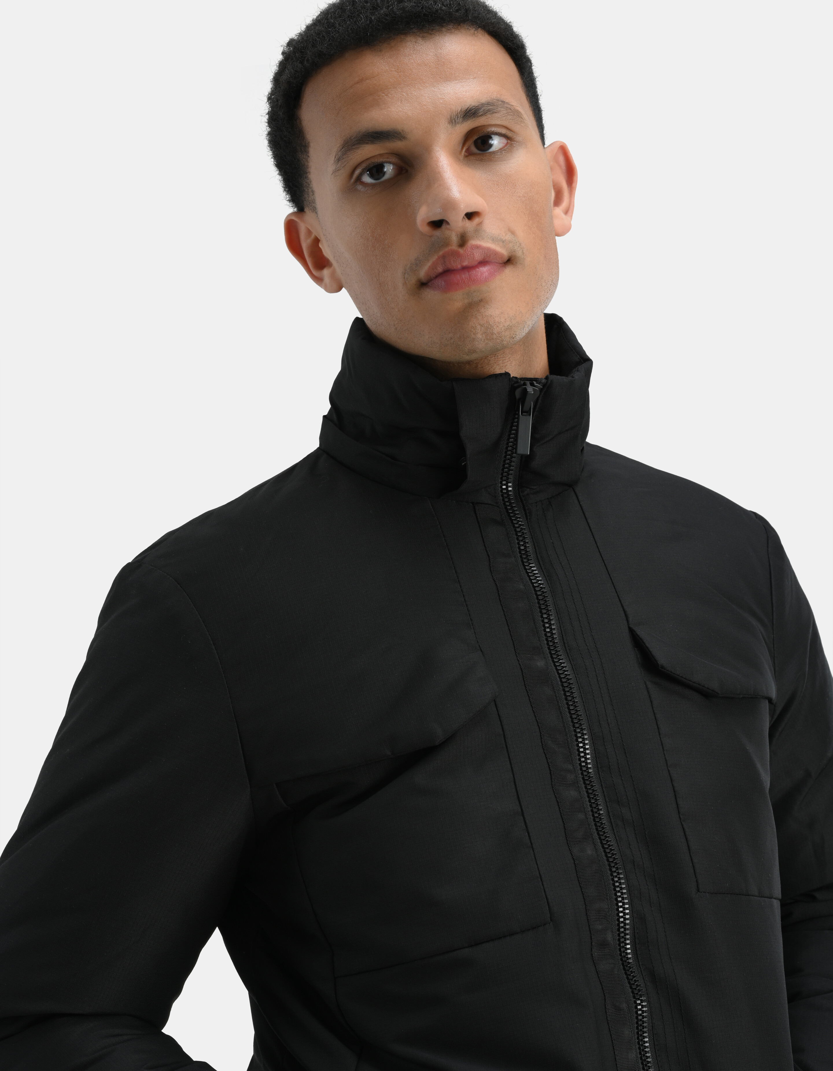 Tech Jas Zwart SHOEBY MEN