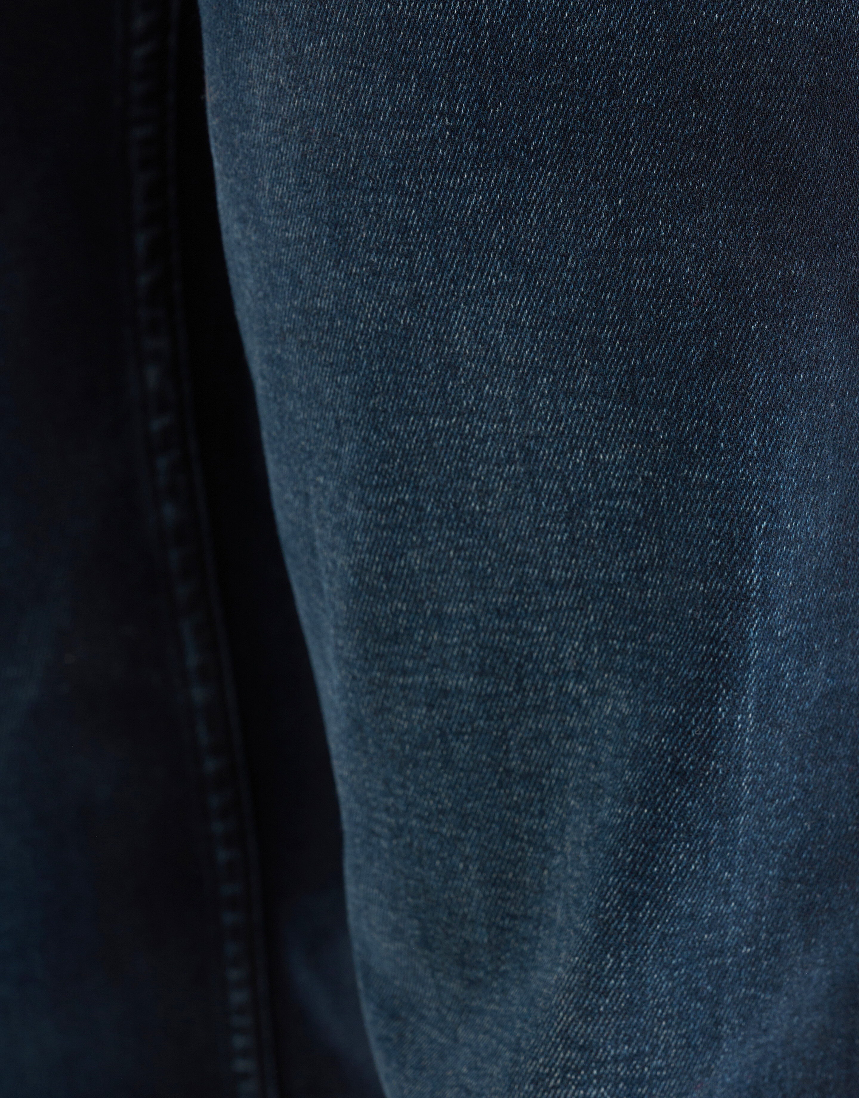 Straight Fit Jeans Blauw/Zwart L34 Refill