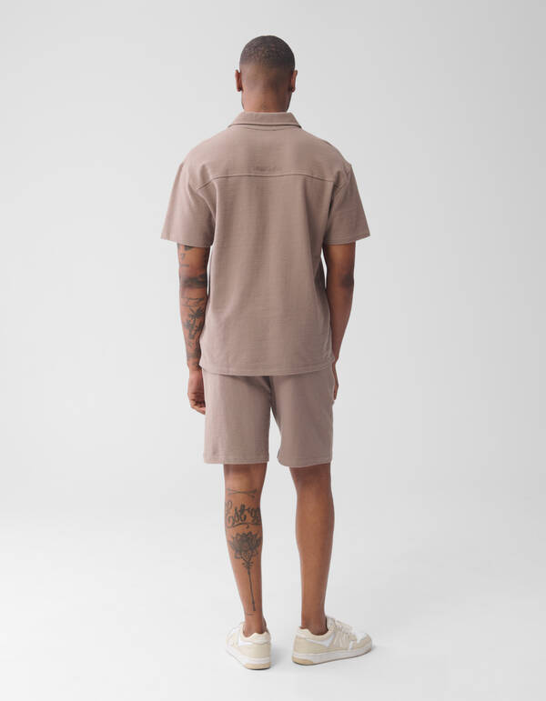 Structuur Short Lichtbruin SHOEBY MEN